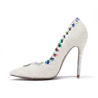 US $76.99 |LSDN 20161159 New Fashion Electroplating Color Diamonds Iron Heels High Heels Pumps High end Wedding Nightclub Women Shoes in Women's Pumps US $76.99 |LSDN 20161159 New Fashion Electroplating Color Diamonds Iron Heels High Heels Pumps High end Wedding Nightclub Women Shoes in Women's Pumps