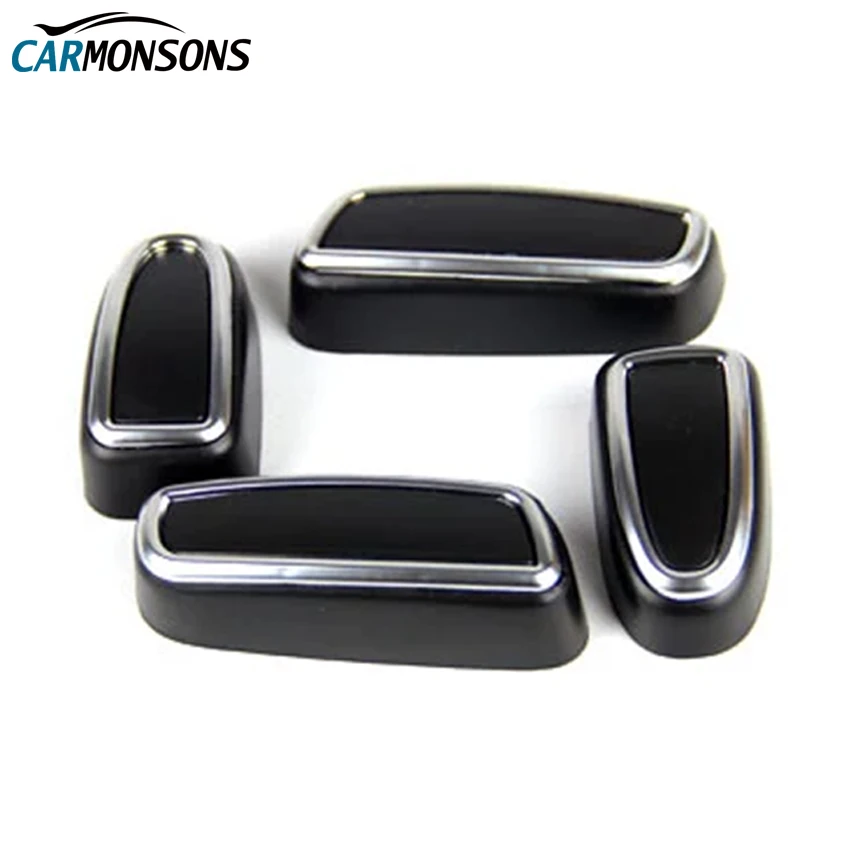 

Carmonsons Seat Button Adjustment ABS Chrome Trim Accessories for Land Rover Range Rover Evoque Discovery 4 Jaguar XF 2009-2015