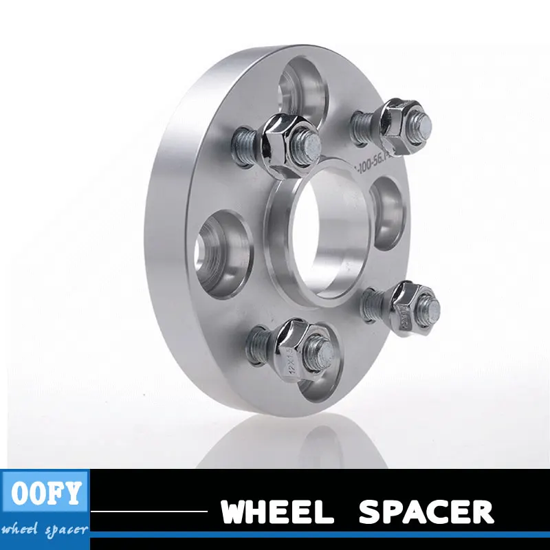 1 pair car aluminum wheel spacer wheel adapter hub wheel flange 4x100