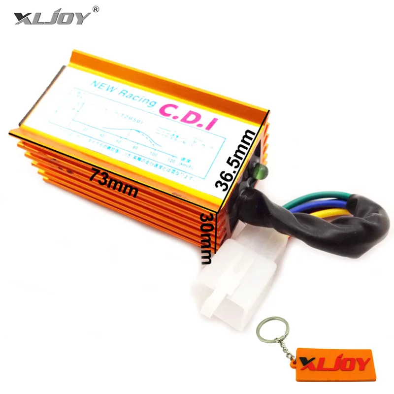 XLJOY Racing Gold CDI для Honda CRF50 XR50 Pit Dirt Bike Spree NQ50 Aero 50 80 NB50 Elite SA50 CH80 DIO скутер | Автомобили и