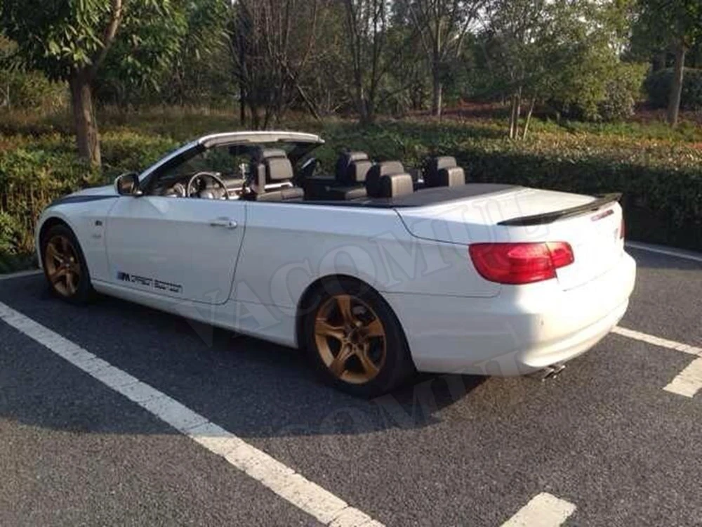 Задний спойлер из углеродного волокна для BMW E93 Coupe Convertible O style 2010 2018 3