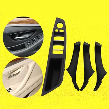 

Left Hand Drive Car Interior Door Handle Panel Pull Trim Cover For BMW 5 Series F10 F18 Gray Beige Black Car Accessories