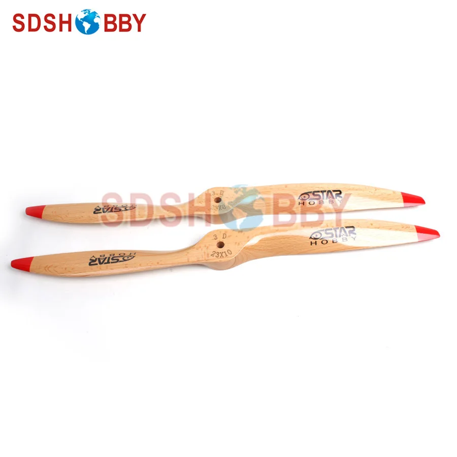 

6STARHOBBY 3D Wooden Propeller Beechwood Prop 23x8 23x10 for RC Gasoline Petrol Airplane Model