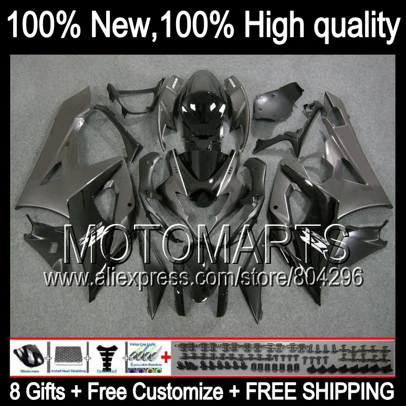 Body ! For SUZUKI GSXR1000 05 06 Grey black GSX R1000 88K20 GSX-R1000 GSXR-1000 05-06 K5 black GSXR 1000 2005 2006 Fairing 06-gsxr-1000-fairings : image Body ! For SUZUKI GSXR1000 05 06 Grey black GSX R1000 88K20 GSX-R1000 GSXR-1000 05-06 K5 black GSXR 1000 2005 2006 Fairing 06-gsxr-1000-fairings