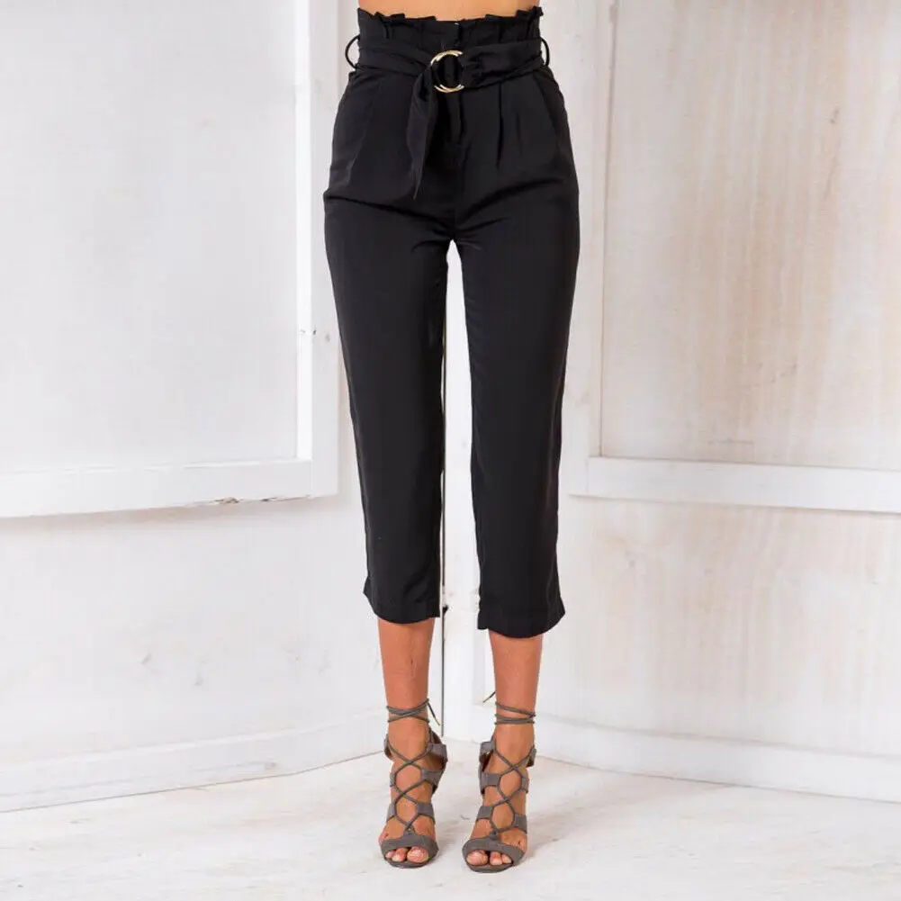 

Women’s Wide Leg Pants Casual Loose Long Palazzo Jeans Lounge Wear Trousers