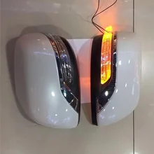 Chuangxiang дизайн с зажимом двери зеркало крышка с светильник для Toyota Land Cruiser 200 аксессуары 2008-2011