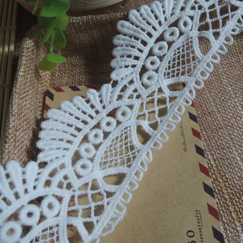 

3 Yards / Fashionable Water-soluble Cotton Lace Accessories, Clothing Decoration Sofa Tablecloth DIY Width 5cm YS0247