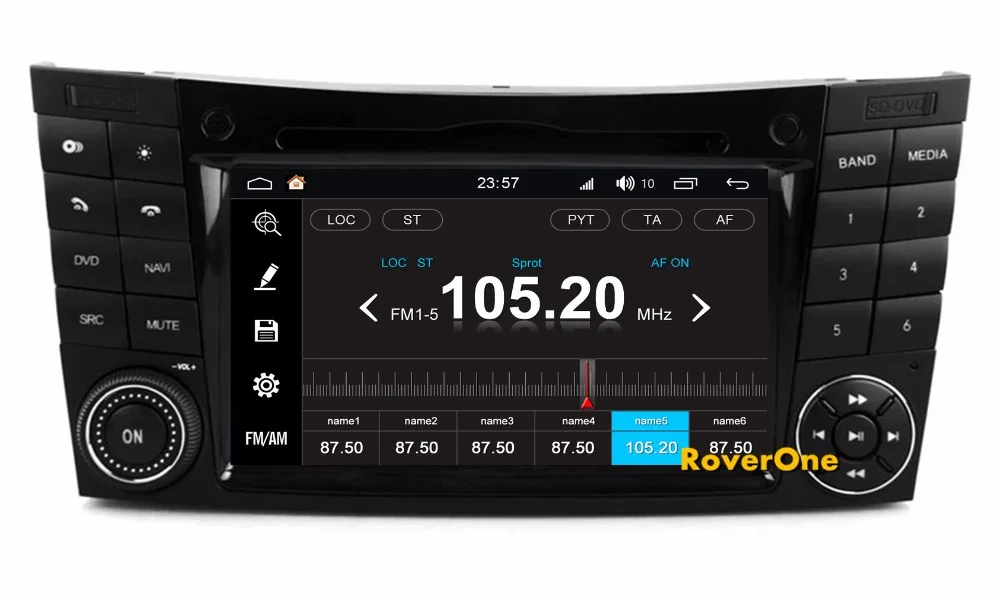 Sale Android 8.0 For Mercedes Benz W211 W219 E200 E220 E240 E270 E280 2Din Car DVD GPS Navigator Android System Auto Radio Stereo 9