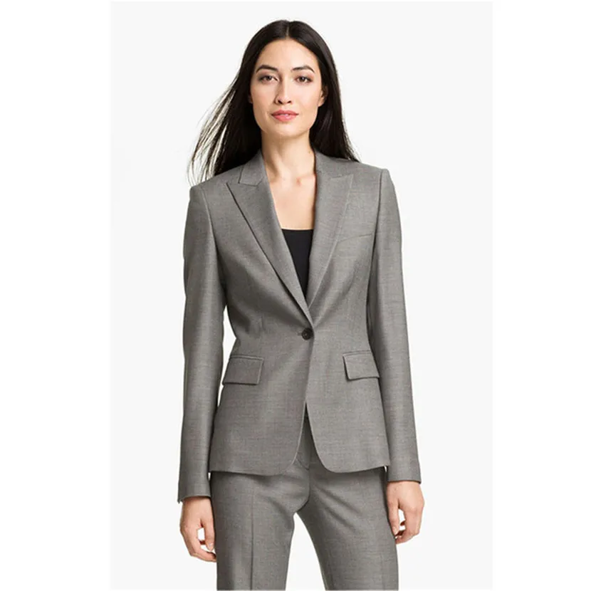 Business Female Suits Formal Women Suits with Pant + Blazer Set Womens Business Suits Office Uniform Style