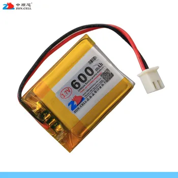 

In the core 600mAh 602535 3.7V lithium polymer battery 552535 Bluetooth wireless speaker learning machine Rechargeable Li-ion Ce