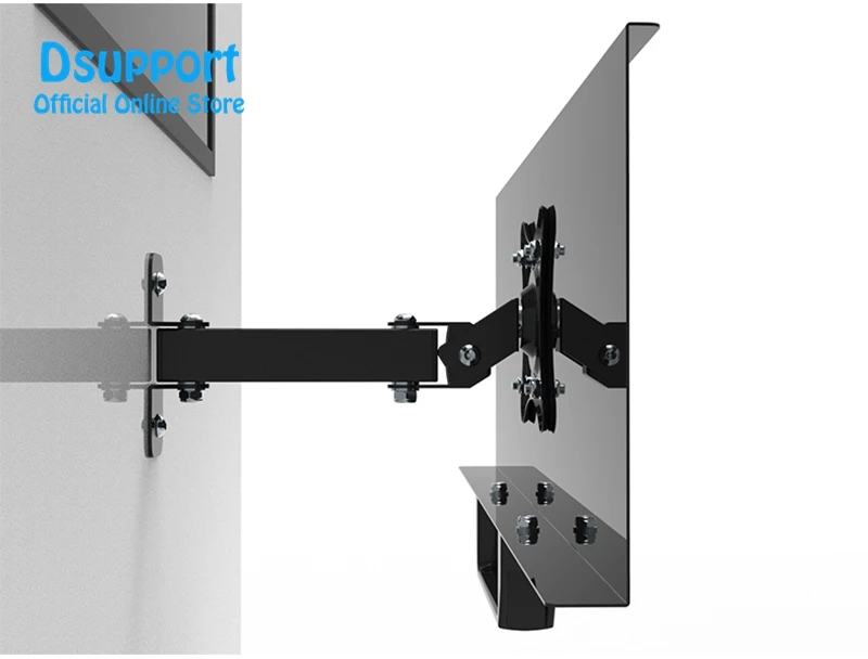 Foldable Wall Mount Keyboard Tray Holder 65*21cm Size