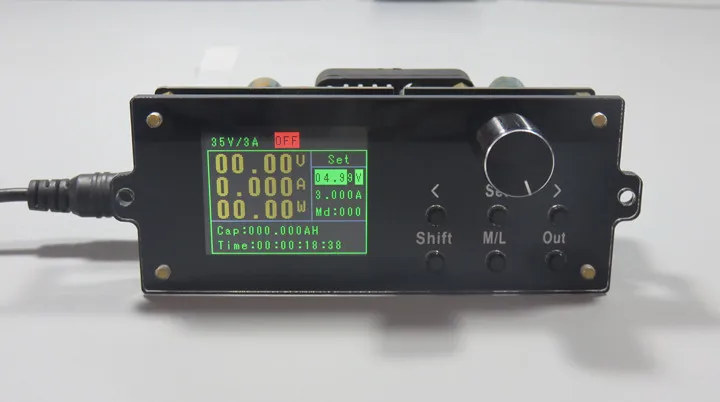 DPX3203 DC Buck CC CV 0 32V 3A Регулируемый источник питания Вольтметр Амперметр