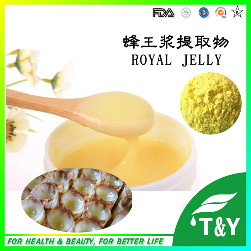 bulk royal jelly freeze dried powder milk white royal jelly extract