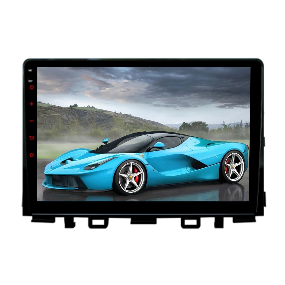 Best Sinosmart Android 8.1 Car GPS Navigation Radio for Kia Rio 2012-2017 2din 2.5D IPS/QLED Screen 3