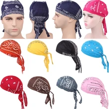12 шт. Мужская велосипедная Кепка для езды на велосипеде головной убор женский шарф бандана альпинистский головной убор Кепка для девочек MTB пиратский шарф случайный цвет
