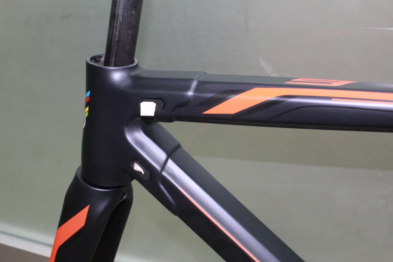 Clearance factory sale orange Colnago C60 Road bike Frame Red carbon fiber bicycle frame +Seatpost+Fork+Clamp+Headset 4 Clearance factory sale orange Colnago C60 Road bike Frame Red carbon fiber bicycle frame +Seatpost+Fork+Clamp+Headset 4