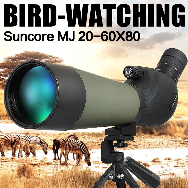 Buy Suncore MJ 20 60X80 Hunting Scope Monocular Single