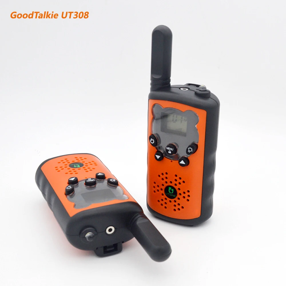 2pcs/lot UT308 walkie talkie backpacker two way radio outdoor hiking intercom high power | Мобильные телефоны и