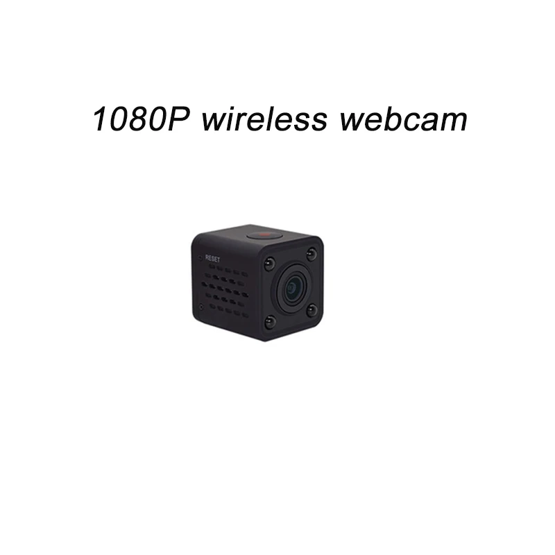 

2018 new mini 1080P HD 150 - degree wide Angle WIFI camera Network camera webcam with night vision function Built-in WIFI