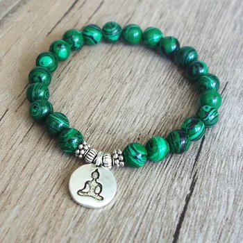 Bracelet En Malachite