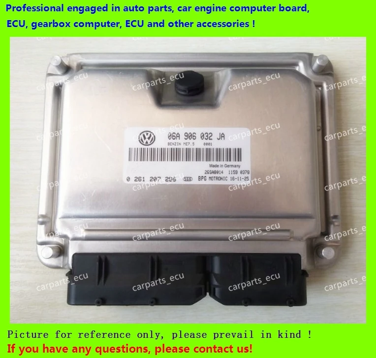 

For car engine computer board/VW Bora ECU/Electronic Control Unit/06A906032JA 0261207296/06A 906 032JA/06A906032HT/0261206295