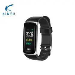 2018 smart band оксиметр Лучший Фитнес браслет inco mi нг уведомления smart watch измерять кровяное давление KINYO браслет pk mi Группа 3