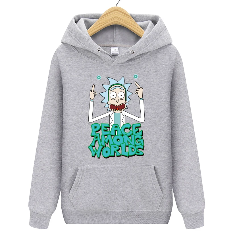 New Peace Among Worlds Rick And Morty Hoodies