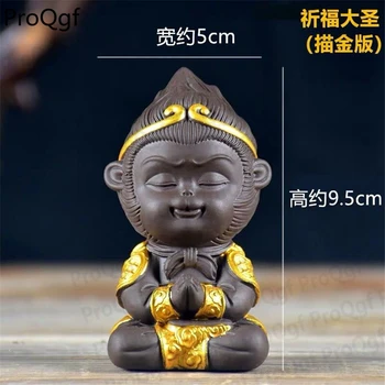 

Ngryise 1Pcs A Set monkey king aquarium decoration