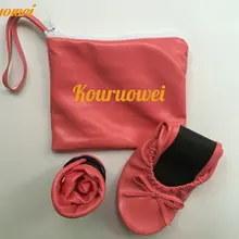 Наиболее удобные мягкие дешевые серебро Roll Up вечеринку обувь balerina