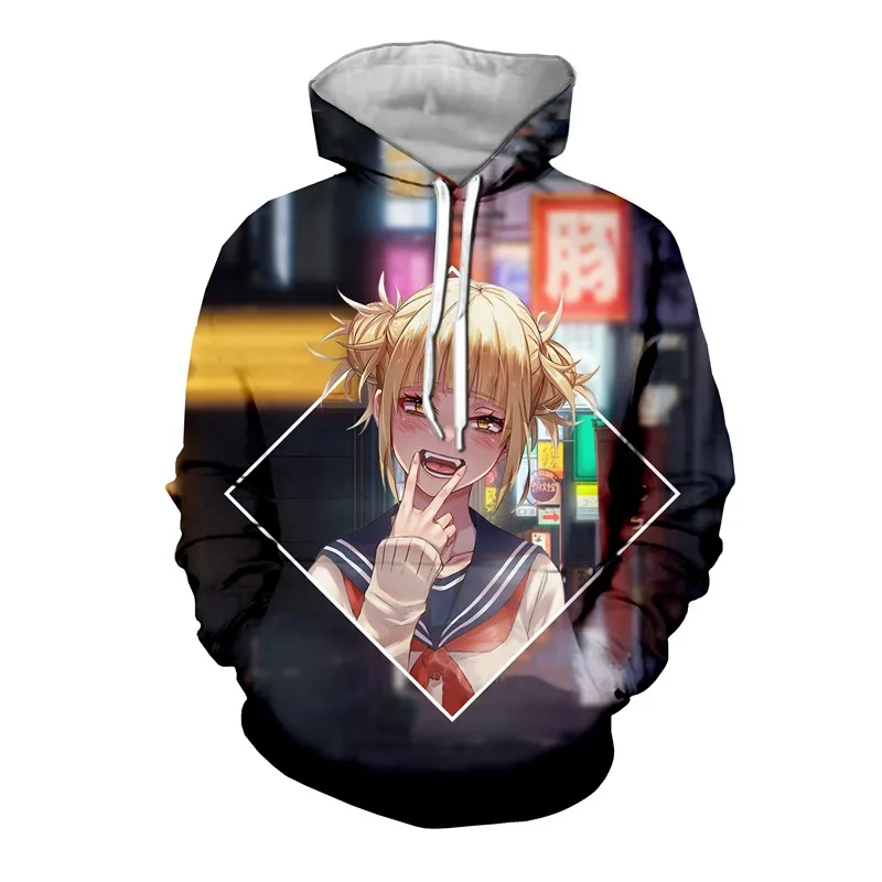 YOJULY-3D-Print-Unisex-Anime-Boku-No-My-Hero-Academia-Himiko-Toga-Casual-T-shirt-Sweatshirt (2)