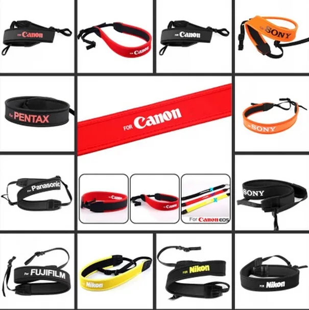 

A variety of styles Camera Straps High Elastic SLR Suspension Straps FOR Canon Nikon, SONY Pentax