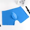 men underwear Boxer shorts Ice silk Seamless u convex design very soft sexy kilot male men's underpants cueca boxer homme ► Photo 2/6