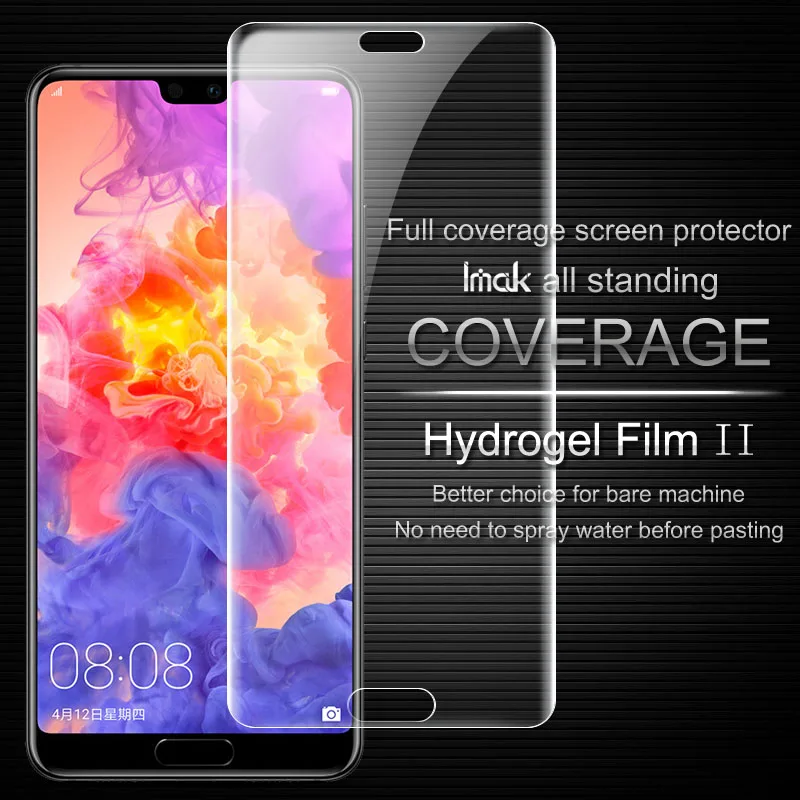 10 шт./лот оптовая продажа IMAK гидрогель II пленка для Huawei P20 Pro Полное покрытие
