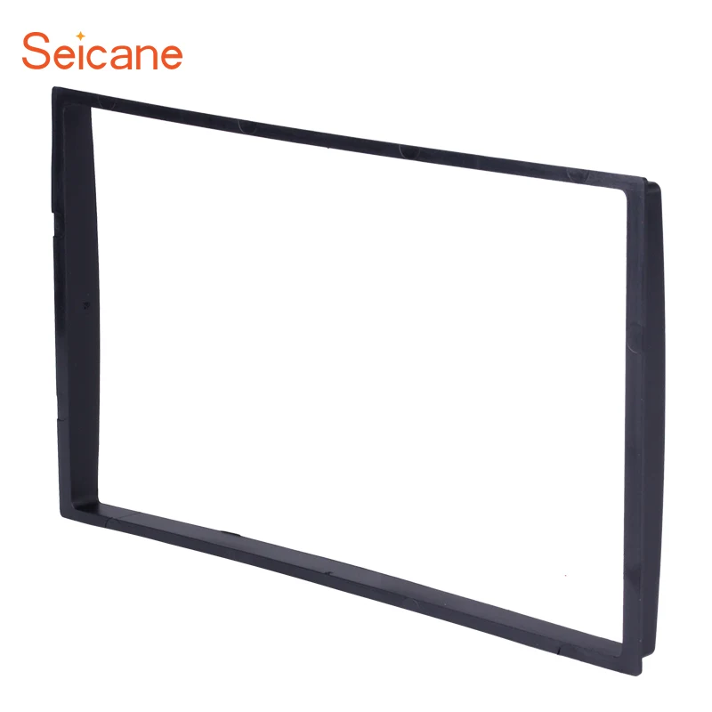 

Seicane 173*98mm 2DIN Black Car Radio Stereo DVD Panel Frame Install Dash Bezel Trim Mount Kit For 2010 Nissan Tiida