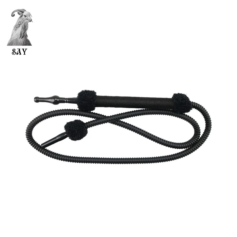 SY 1set 2.0M  High Quality Fabric Acrylic Shisha Hose Smoking Pipe Long Accessories Hookah Hose Nargile Tobacco