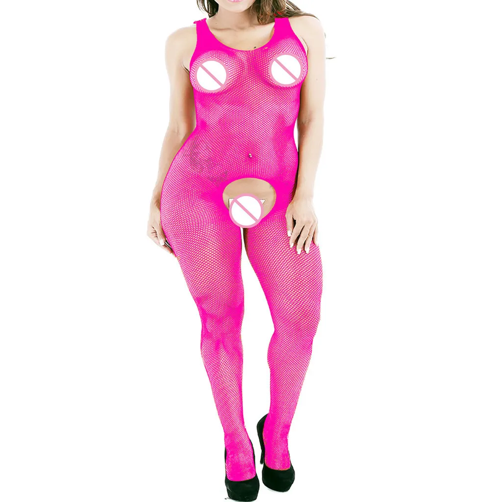 

FREE OSTRICH Women Sexy Jumpsuit Silk Stockings Clubwear Tight Uniform Sexy Underwear Charming Plus Lingerie Sexy Sleepwear