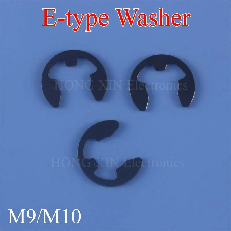 50pcs E type Washer Lock washers retaining washers for shafts Alloy steel washer E type circlips