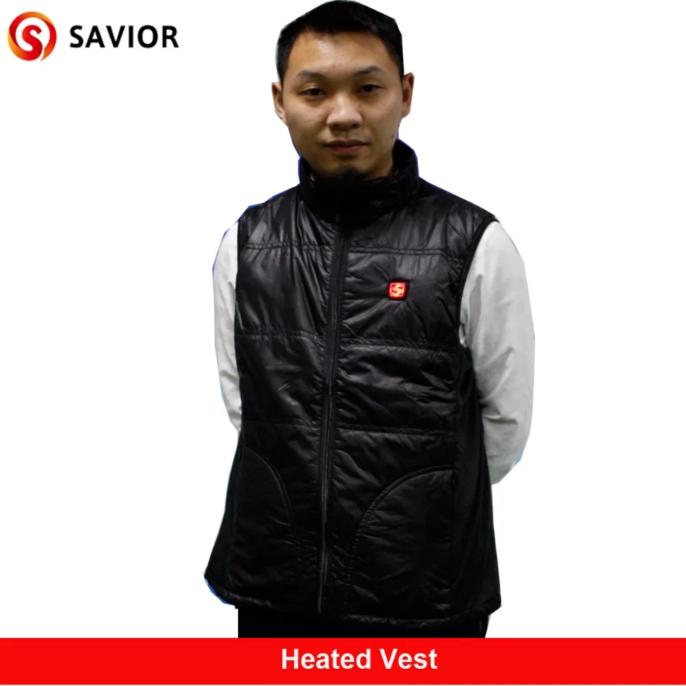 

2016 new battery heated vest for sports riding winter use health care vest neck and back side heating area smart control gift