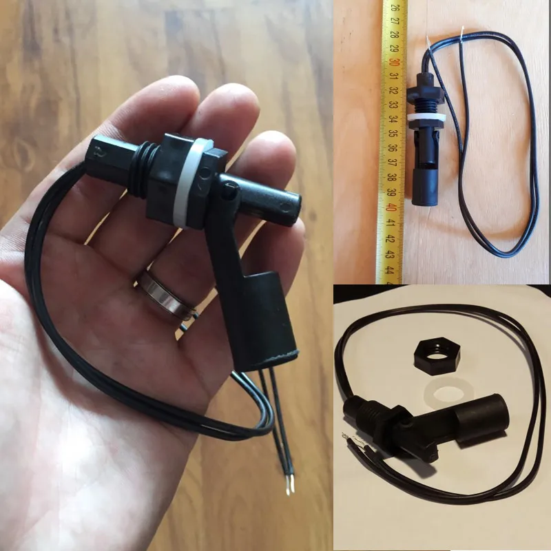 10PCS Side Mounted Float Switch Water Level Controller Sensor Flow Inductance Sensor Horizontal Float Switch Tank Liquid water level switch water level controller