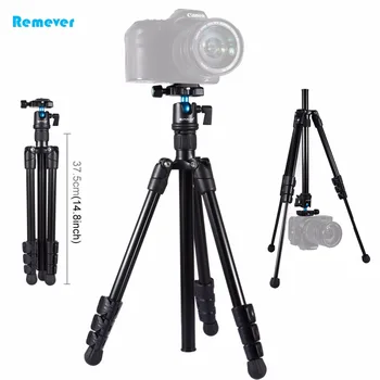 

Professional Aluminum Travel Tripod with Ball Head Stabilizer Fill Light for Digital SLR NIKON CANON Camera iPhone Smartphones