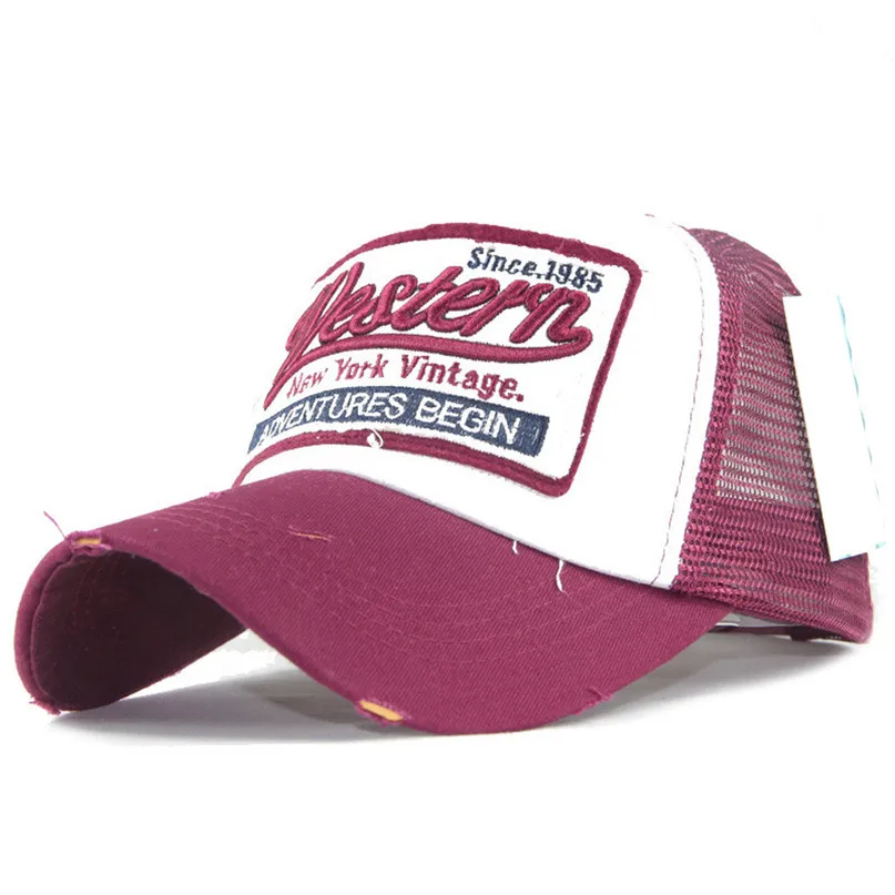Embroidered Running Caps Summer Cap Mesh Hats For Men Women Casual Hats Hip Hop mesh yarn Baseball Caps Breathable #2h11 (5)