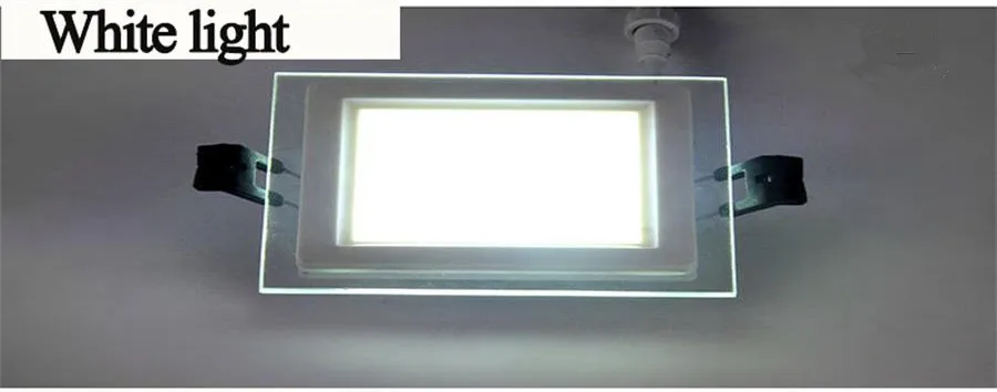 Square are LED Panel Light 6W 12W 18W Round Downlight AC85-265V LED Surface Ceiling Lamp For Kitchen Lighting