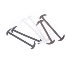 Шнурки Эластичный Силиконовый обуви кружева Для мужчин Для женщин кожаная обувь ленивый шнурки без завязок 3 цветная обувь аксессуары 12 шт./компл