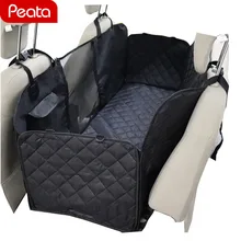 Чехол для сиденья для собак с сеткой, смотровое окно для собак, переноска на заднее сиденье для домашних животных, непромокаемый матрасик для домашних животных Подушка для гамака, протектор Y