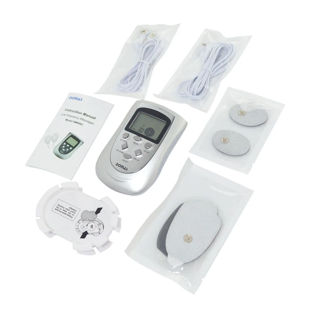 

DOMAS SM9062 TENS electrodes Unit for Pain Relief Electric Low Frequency Unit Lower Back Pain Relief Digital Screen TENS