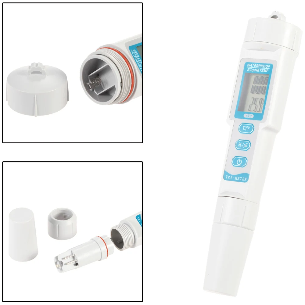 Mini Pen-Type Water Quality Analysis Device High Precision PH Meter Automatic Correction Waterproof aquarium Acidity Meter