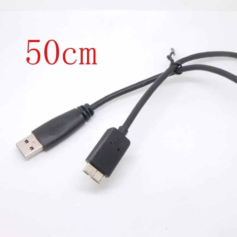 قصيرة 50 سنتيمتر 3.0 قطعة الطاقة شاحن + كبل مزامنة بيانات ل WD جواز سفري WDBY8L0020BSL