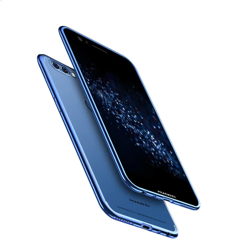 Чехлы для huawei PSmart/P Smart 2019 чехол Роскошные Силиконовые Позолоченные ТПУ покрытие