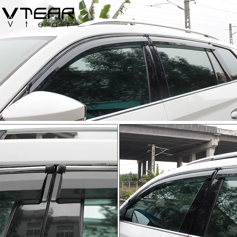 Vtear для Шкода Кадиак Skoda Kodiaq шкода кодиак ветровики на окна автомобиля аксессуары