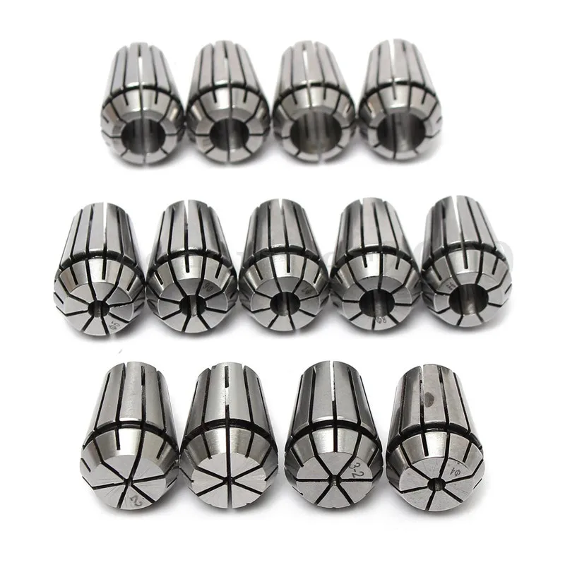 ER20 11 мм 12 7 13 3 175 1/2 &quot1/8&quot пружинный цанговый набор для гравировального станка с